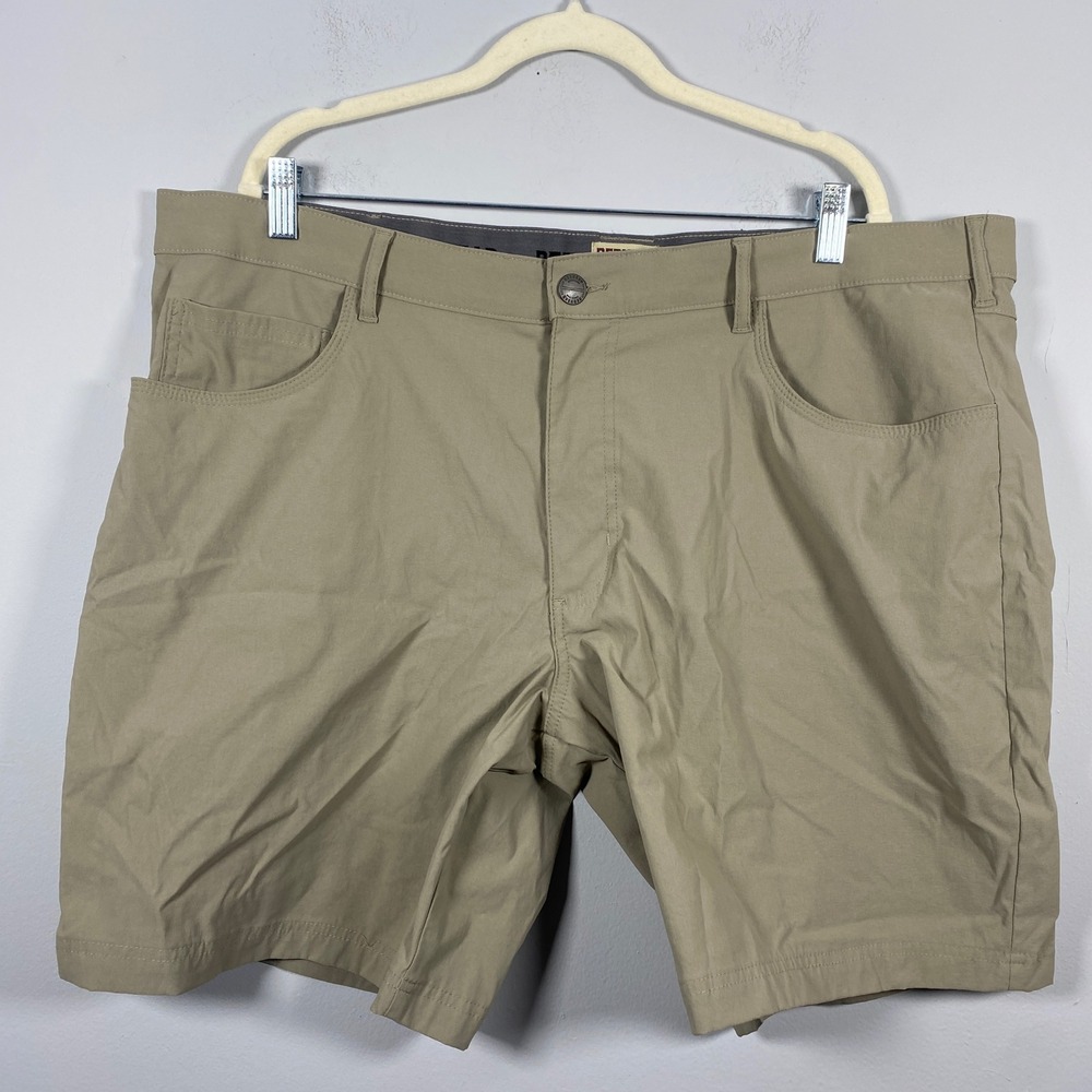 RedHead Utility Shorts Mens 42 Tan Nylon Blend Outdoors Hiking Fishing Cargo